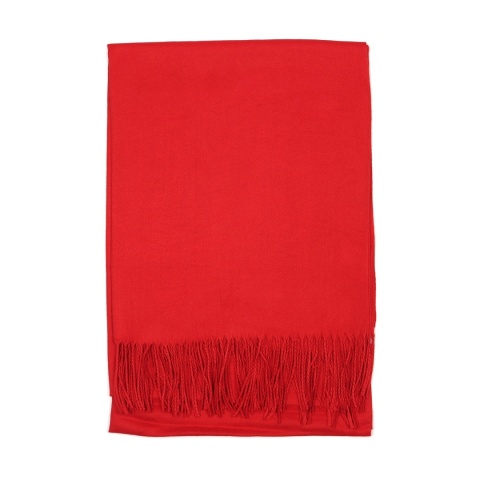 Women's red winter scarf Cashmere Touch Collection 200x70cm