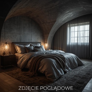 Satin Bedding Cover with Zipper, ~200x140 cm