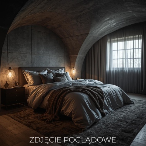 Satin Bedding Cover with Zipper, ~200x140 cm