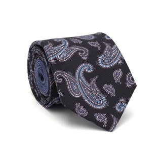 Men's silk tie paisley pattern IT-038