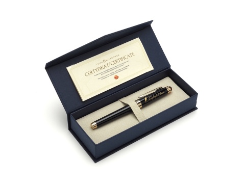 Pióro wieczne Fryderyk Chopin z bursztynem WPZ-CH