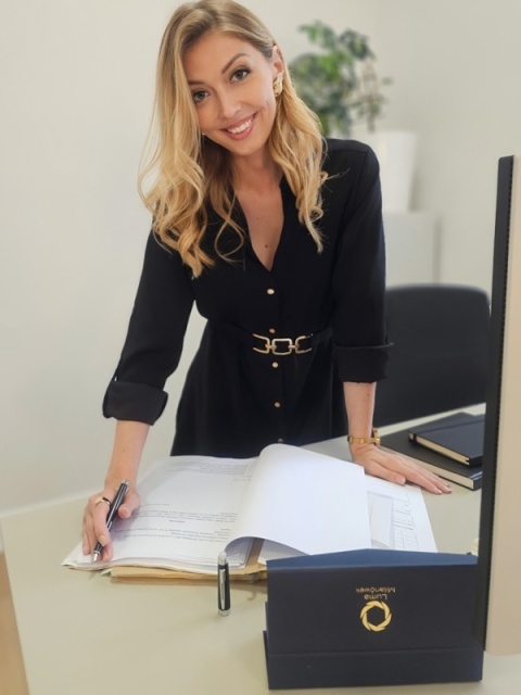 Pióro wieczne z kwarcem różowym srebrne WPS-05