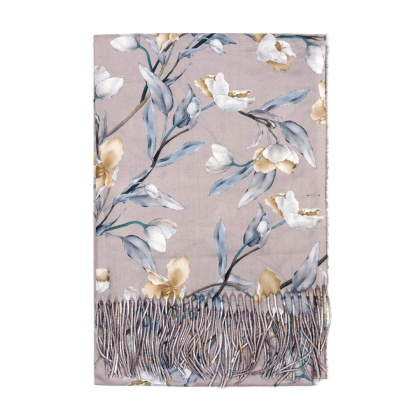 Szalik damski 100% wiskoza różowy 200x70cm