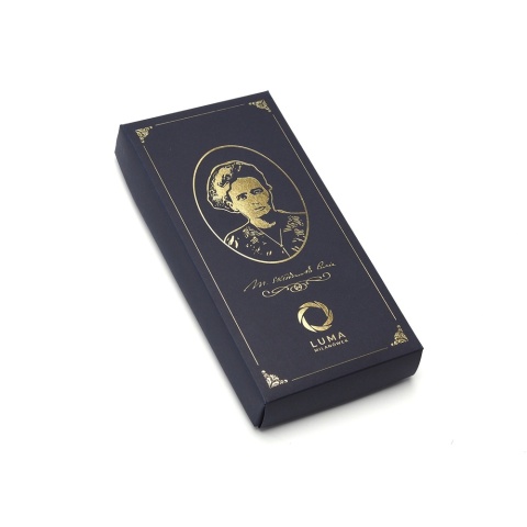 Silk scarf Maria Skłodowska-Curie 68x68 cm AD7-047