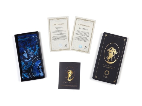 Adam Mickiewicz Silk Scarf 68x68 cm AD7-492