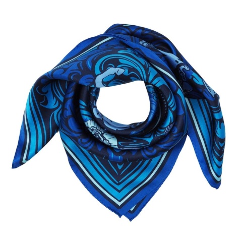 Apaszka jedwabna dwustronna Adam Mickiewicz 68x68cm AD7-492