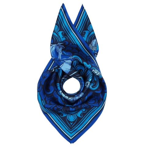 Apaszka jedwabna dwustronna Adam Mickiewicz 68x68cm AD7-492