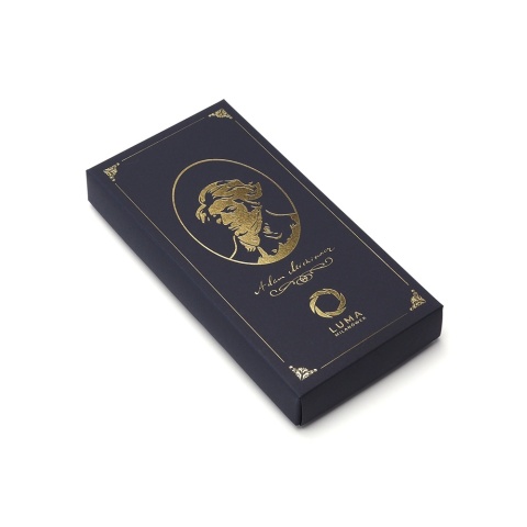 Apaszka jedwabna dwustronna Adam Mickiewicz 88x88cm AD-495