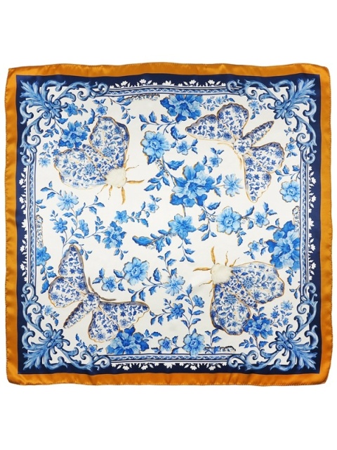 Chusta jedwabna jedwabnik 88x88cm AD-510