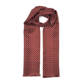 Men's double-sided silk scarf SR-059