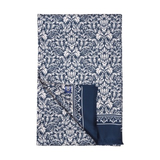 Men's silk scarf with an oriental pattern SR-058