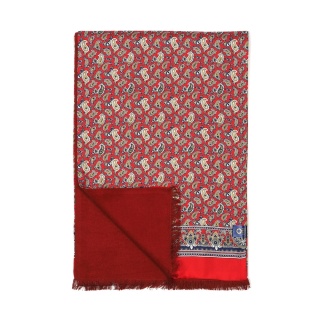 Men's silk scarf with paisley pattern SR-052