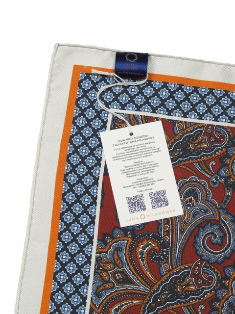 Jedwabna chusteczka do garnituru 30x30 cm PJ-081