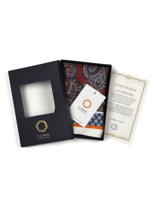 Jedwabna chusteczka do garnituru 30x30 cm PJ-081