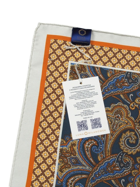 Jedwabna chusteczka do garnituru 30x30 cm PJ-084