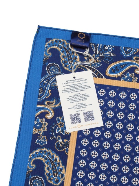 Jedwabna chusteczka do garnituru 30x30 cm PJ-085