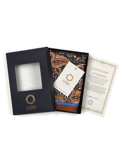 Silk suit handkerchief 30x30 cm PJ-087