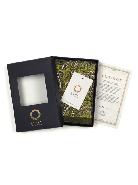 Jedwabna chusteczka do garnituru 30x30 cm PJ-088