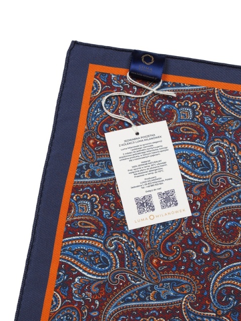 Silk suit handkerchief 30x30 cm PJ-089