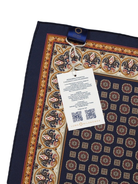 Jedwabna chusteczka do garnituru 30x30 cm PJ-092