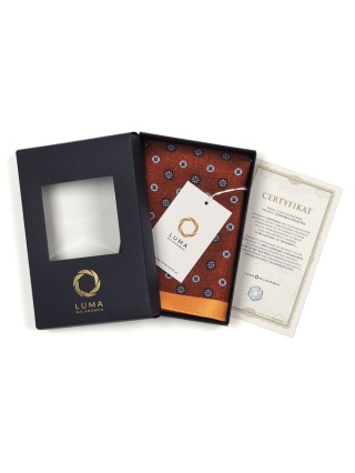 Jedwabna poszetka do garnituru 30x30 cm PJ-053