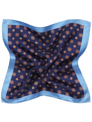 Jedwabna poszetka do garnituru 30x30 cm PJ-056