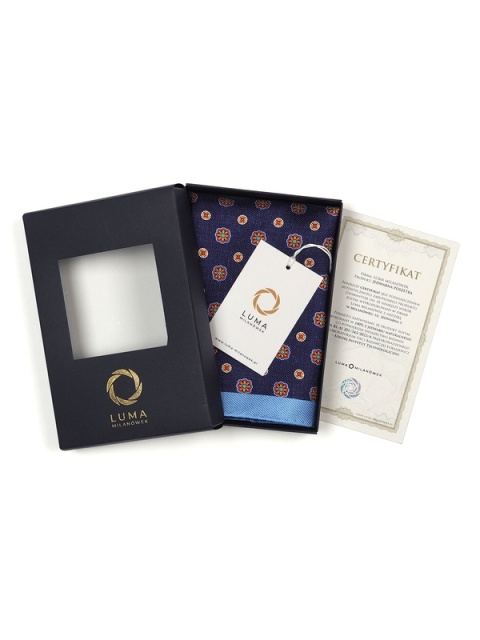 Jedwabna poszetka do garnituru 30x30 cm PJ-056