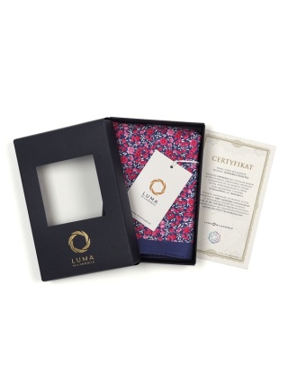 Jedwabna poszetka do garnituru 30x30 cm PJ-057