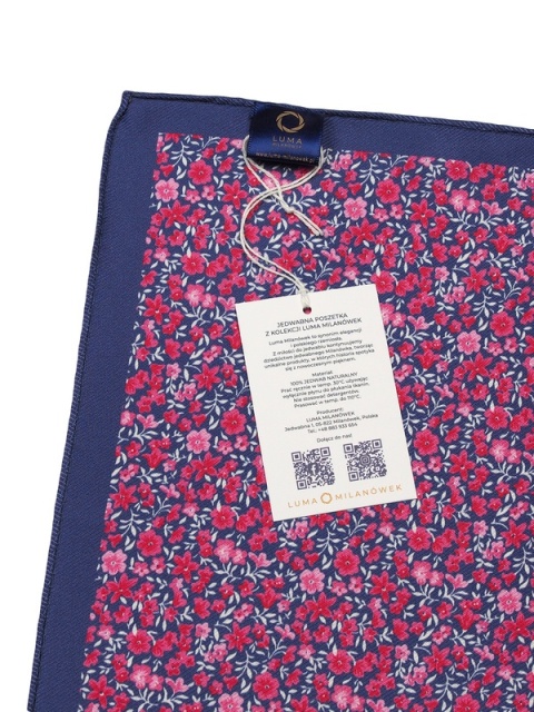 Jedwabna poszetka do garnituru 30x30 cm PJ-057