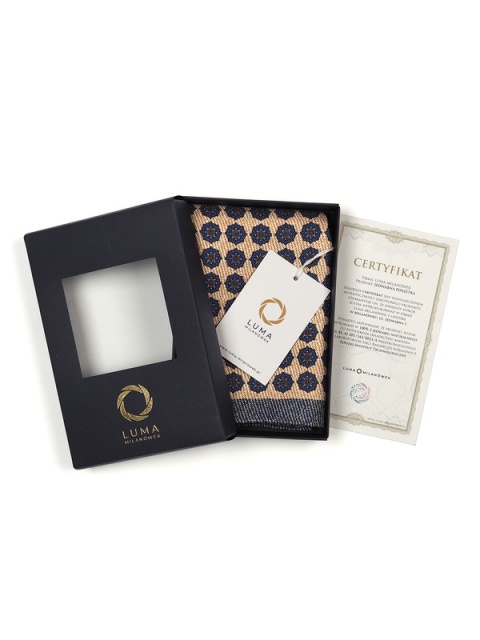 Jedwabna poszetka do garnituru 30x30 cm PJ-058