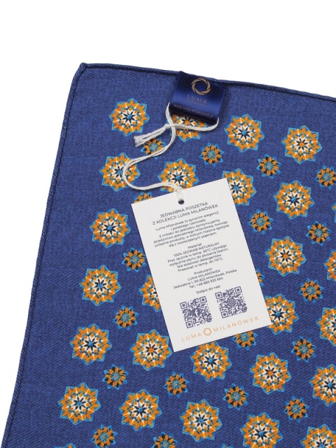 Jedwabna poszetka do garnituru 30x30 cm PJ-059