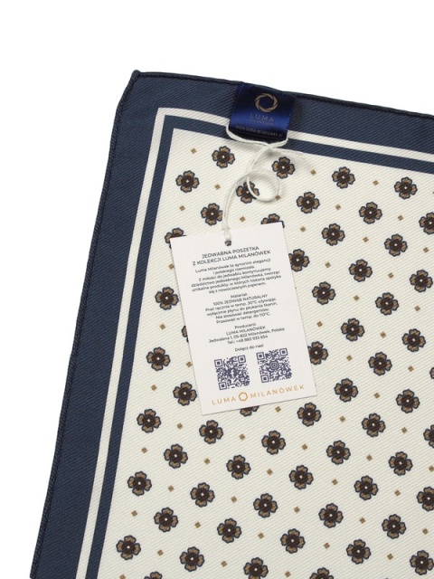 Silk suit pocket square 30x30 cm PJ-060