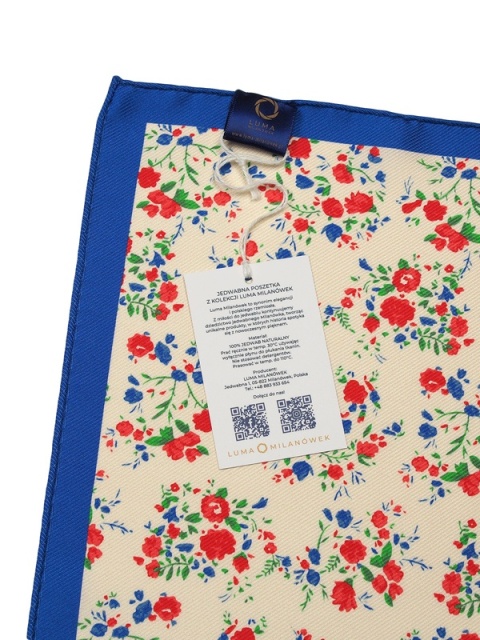 Jedwabna poszetka do garnituru 30x30 cm PJ-062