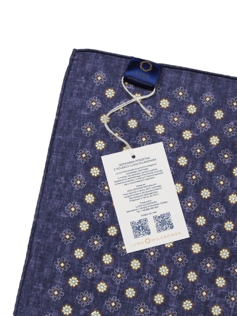 Jedwabna poszetka do garnituru 30x30 cm PJ-064