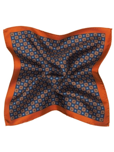 Silk pocket square for jacket