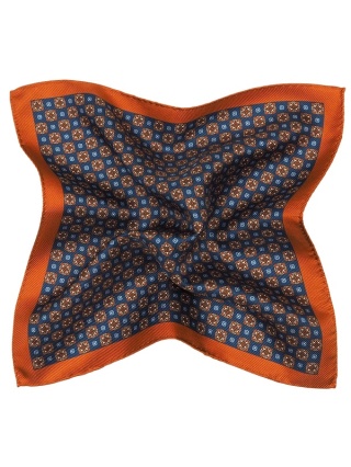 Silk pocket square for jacket 30x30 cm PJ-067