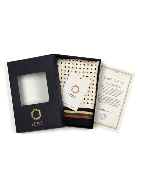 Silk pocket square for jacket 30x30 cm PJ-070