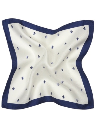 Jedwabna poszetka do marynarki 30x30 cm PJ-071