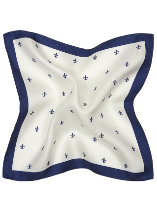 Jedwabna poszetka do marynarki 30x30 cm PJ-071