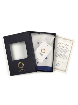 Jedwabna poszetka do marynarki 30x30 cm PJ-071