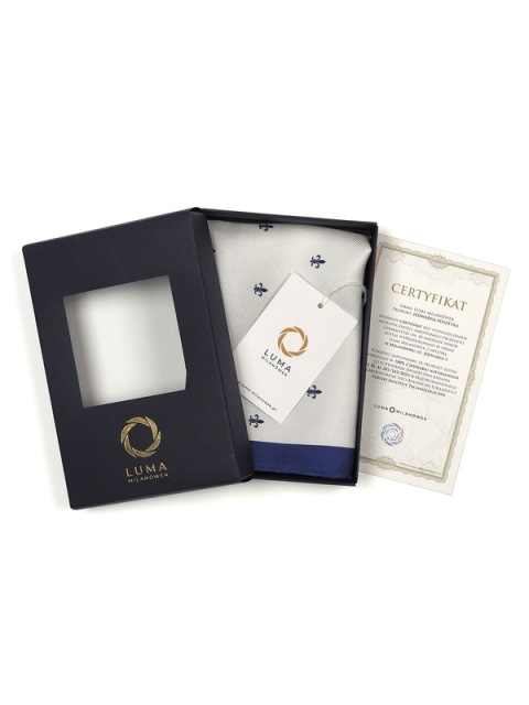 Silk pocket square for jacket 30x30 cm PJ-071