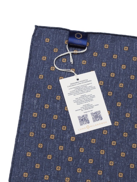 Jedwabna poszetka do marynarki 30x30 cm PJ-073