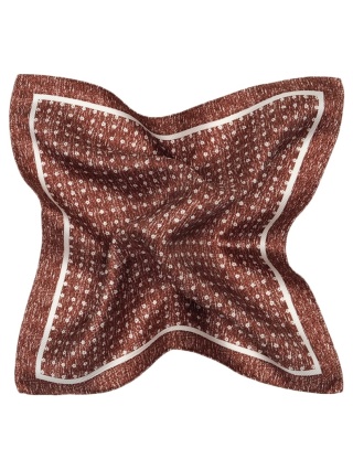 Jedwabna poszetka do marynarki 30x30 cm PJ-079