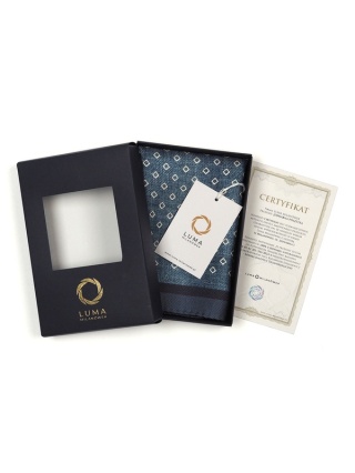 Jedwabna poszetka do marynarki 30x30 cm PJ-078