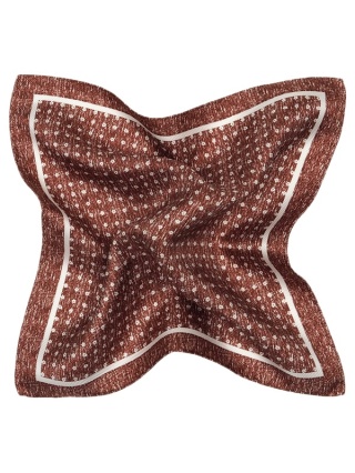 Jedwabna poszetka do marynarki 30x30 cm PJ-079