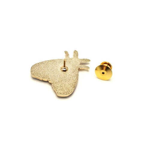 Silkworm lapel pin PIN-08