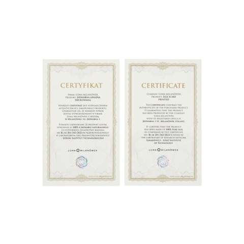 Purple Silk Scarf with Flowers and Fairy 88x88 cm AD-008