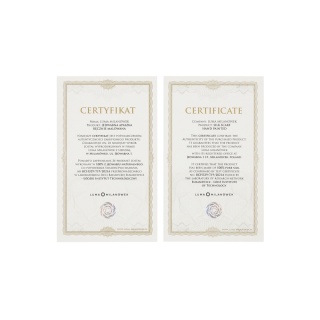 Apaszka jedwabna ręcznie malowana, Błękitny ogród 70x70cm AM7-559