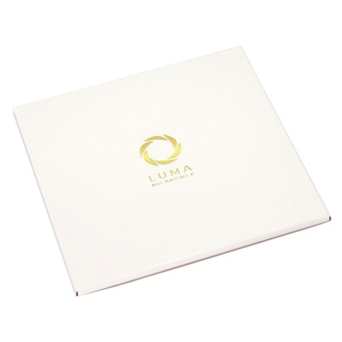 Jedwabna gumka do włosów scrunchie złota JGS-003