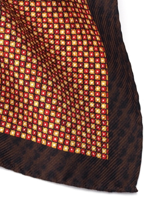 Jedwabna poszetka do marynarki 30x30 cm PJ-065